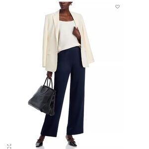 ST. JOHN knit Women's Pants midnight blue size small